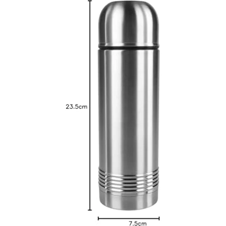 Tefal Senator Isolierflasche, Edelstahl, Silber, 7,5 x 7,5 x 23,5 cm – Bild 10