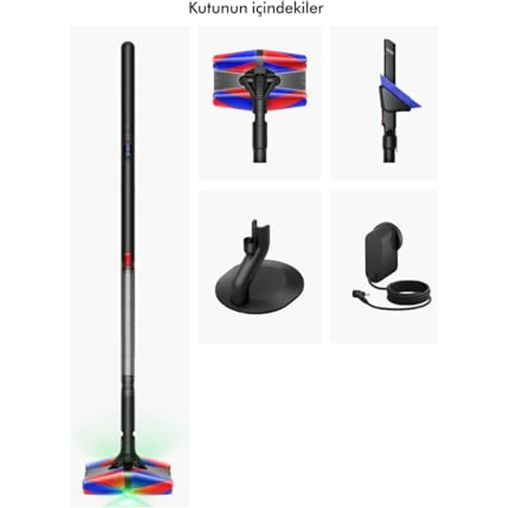 Dyson PencilVac™ Fluffycones, Akku-Stielstaubsauger mit 230 W und 55 AW Saugkraft, innovative kabellose Technologie – Bild 3