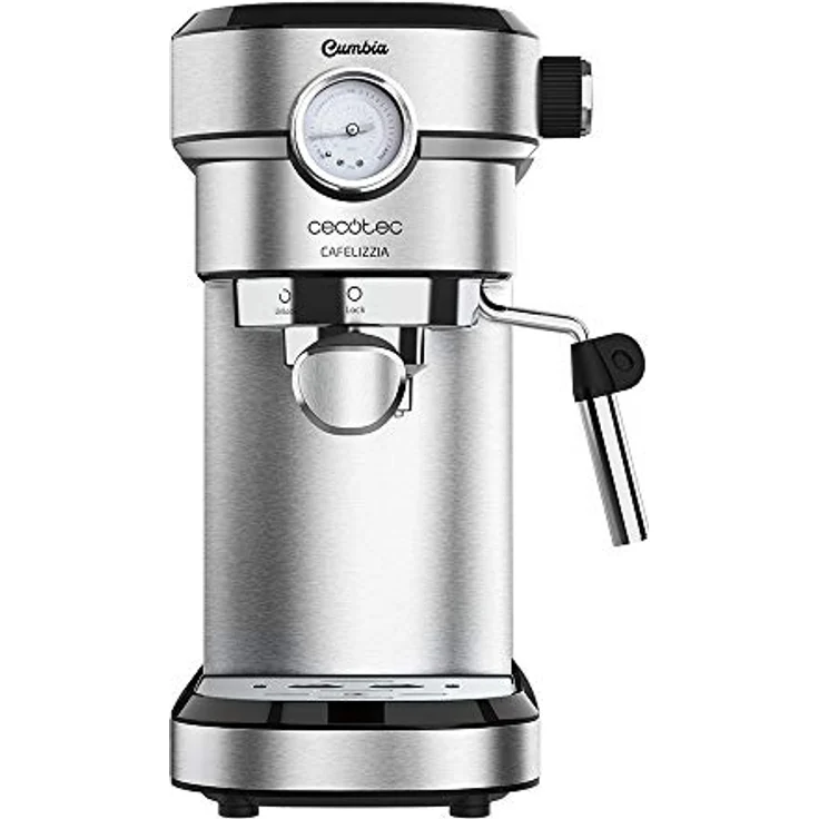 Cecotec Cafelizzia 790 Steel Pro Manuelle Express-Kaffeemaschine, 1,2 L, 20 bar, 1350W, Edelstahl – Bild 4