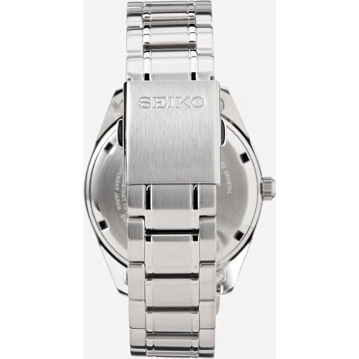 Seiko Quarz SUR309P1 Herrenarmbanduhr, Analoguhr, 40 mm, silber, bau – Bild 5