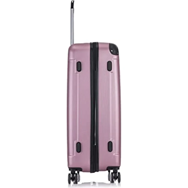 Flexot® Flex-2045 Koffer XL, Rosa Zwillingsrollen Hartschale - Leicht & stabil, elastische Oberfläche, 16 Farben zur Auswahl – Bild 5