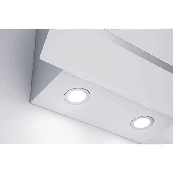 respekta Premium CH 24060 WAM, Motorhaube, Kamin abgewinkelt, Breite: 59.5 cm, Tiefe: 38.5 cm, Absaugung und Rückführung (mit zusätzlichem Rückführungsset), weiß – Bild 11