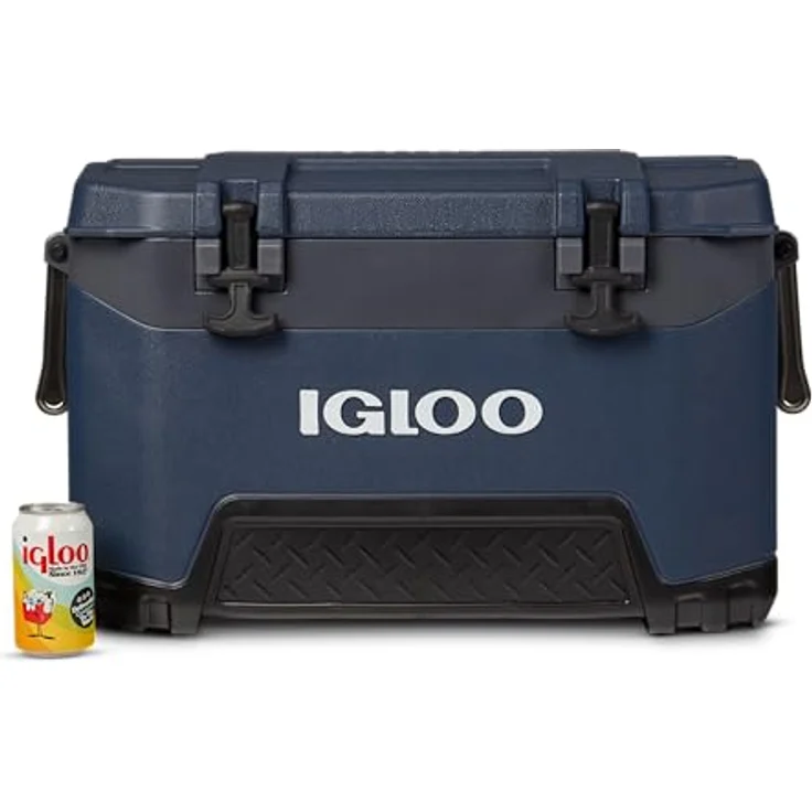 Igloo Bmx 52 passive Kühlbox, 49 Liter, 66 x 41 x 40 cm, grau, blau – Bild 2