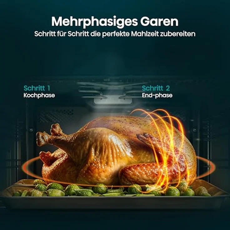Hisense Mikrowelle H23MOBS4HI, Mikrowelle, 23 l, Schwarz, INVERTER-Technologie, 900 W, 10 Leistungsstufen – Bild 13