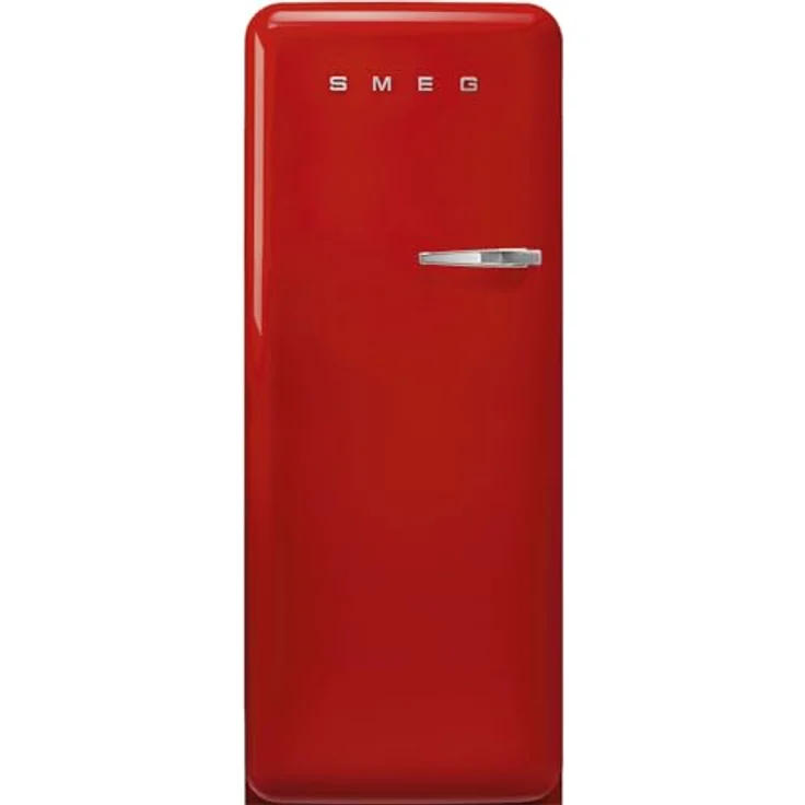 SMEG FAB28LRD6 Kühlschrank Linksanschlag Rot, 270 l Volumen, 50's Style, automatische Kühlung, 2025 Modell – Bild 1