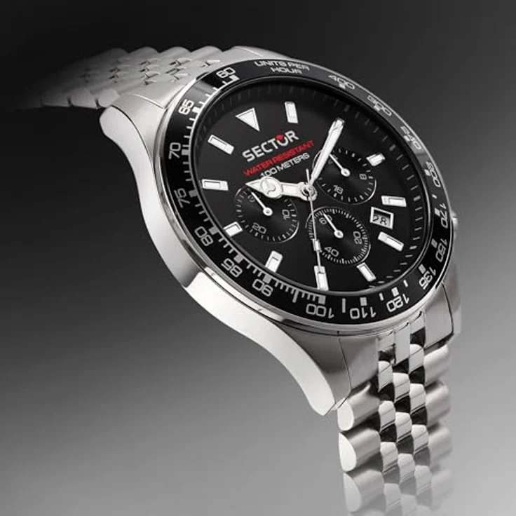 Sector R3273661033 Serie 230 Chronograph 43mm 10ATM – Bild 6