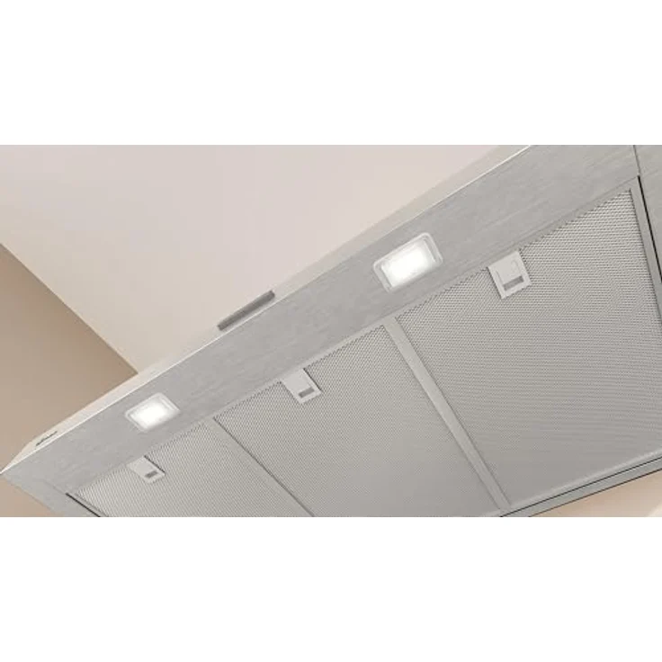 NEFF D95BCC2L0 N 50, Wandesse 90 cm, energiesparender Kondensatormotor, Dual-Filter-System, 3 Leistungsstufen, spülmaschinengeeignete Metallfettfilter, Metall-Optik, Made in Germany – Bild 3