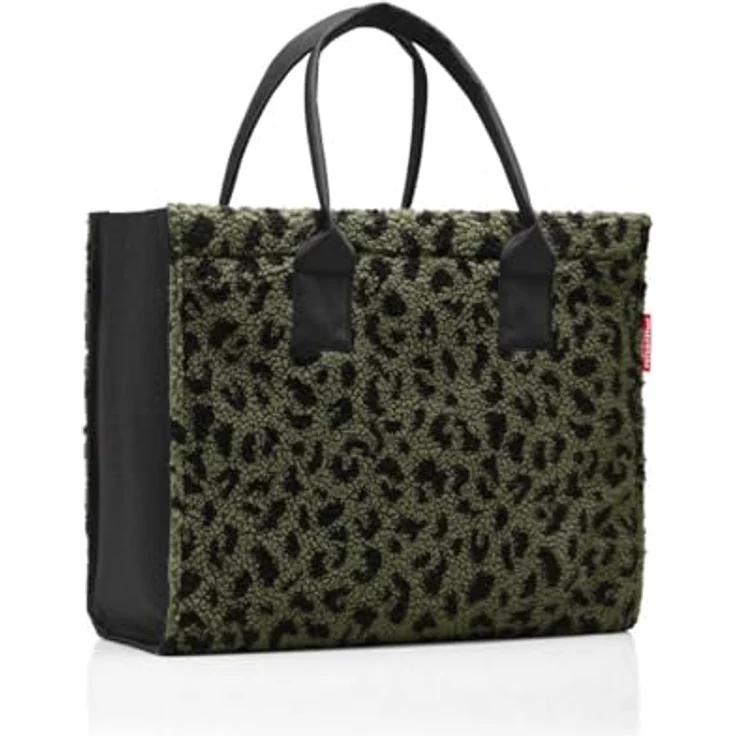 Reisenthel Shopper, Dunkelgrün, Einkaufstasche mit großem Hauptfach, 14 L, 42x35x17 cm – Bild 5