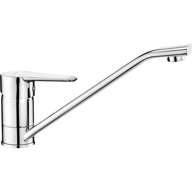 DEANTE Küchenarmatur ECO-head, chrom, Standmontage, 225° Schwenkbereich, Durchflussklasse A