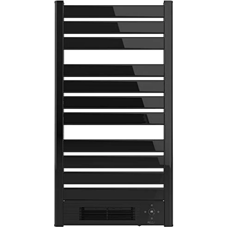 Cecotec Elektrischer Badheizkörper Ready Warm 9790 Ceramic Towel. 2000 W, LED Bildschirm, Fernbedienung, 24 Stunden Timer, IPX1, Einstellbare Temperatur, Thermostat, Schwarz, 15 m2 – Bild 1
