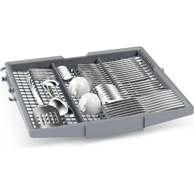 BOSCH SMI4HVS14E Serie 4, teilintegrierbarer Geschirrspüler, 598 mm, 46 dB (A), C, gebürsteter Stahl, VarioFlex-Körbe, Home Connect-App – Bild 14
