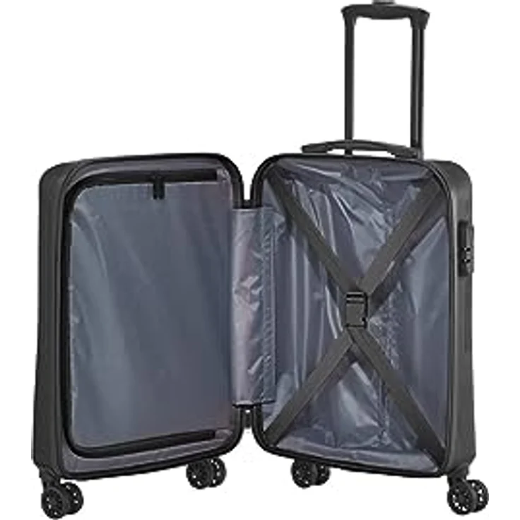 travelite 4-Rad Handgepäck Koffer klein 37 Liter, Gepäck Serie BALI: ABS Hartschalen Trolley erfüllt IATA-Bordgepäckmaß, 55 cm – Bild 5