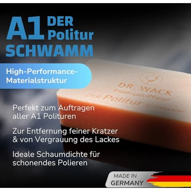 Dr. Wack A1 DER Politur SCHWAMM (#8002) – Bild 3
