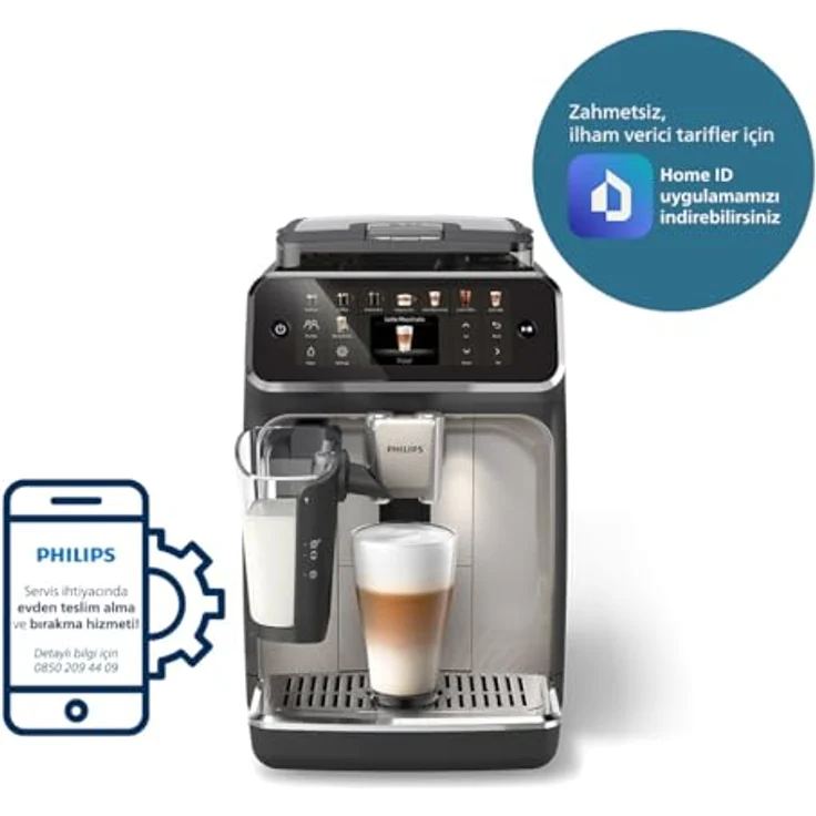 Philips EP5547/90, Kaffeevollautomat, Schwarz – Bild 2