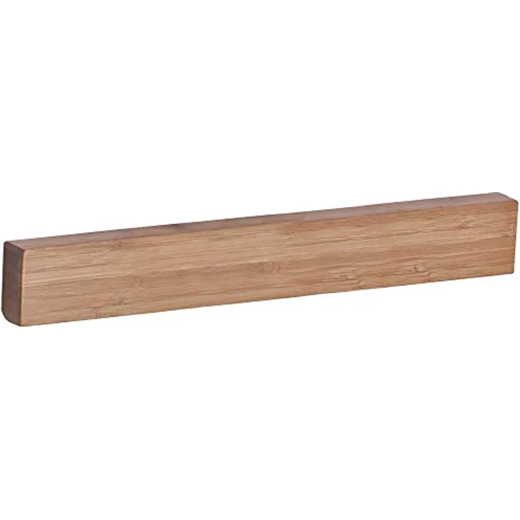 Zeller 24566 Magnetleiste, Bambus, ca. 30 x 4 x 2 cm, Beige – Bild 1