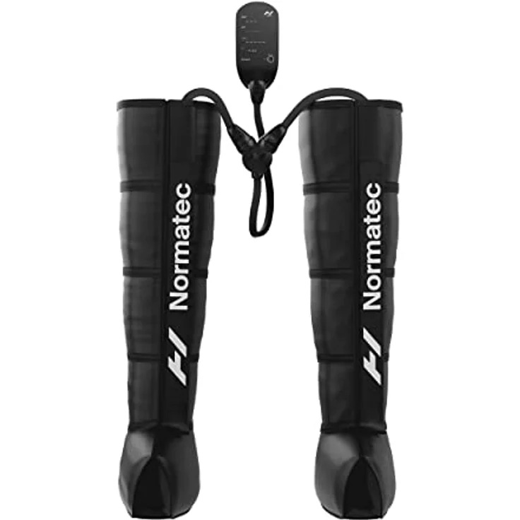 Hyperice Normatec 3 Legs - Erholungssystem für Sportler mit 7 Kompressionsstufen, Pulse-Technologie und ZoneBoost, standardmäßige Schrittlänge 30"-35" – Bild 1