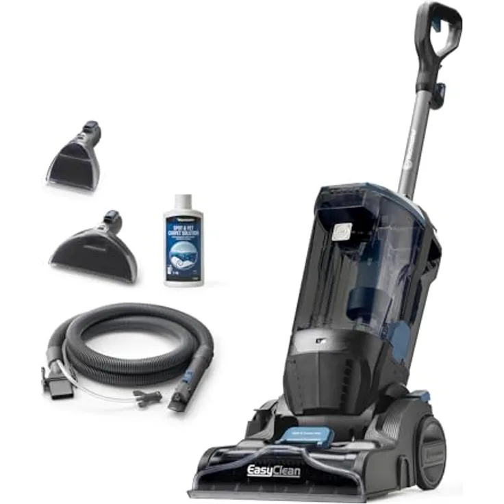 Vacmaster Teppichreiniger VAP375, leistungsstarker 750W Motor, 3,2L Tank, entfernt Schmutz und Flecken