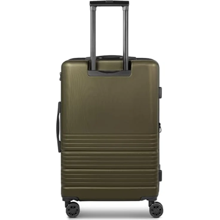 camel active Hanoi Serie, mittelgroßer Hartgepäck Check-in Koffer mit 65 Liter Volumen, 4 Doppelrollen & Zahlenschloss, 41 x 27 x 65 cm, aus hochwertigem Polycarbonat – Bild 2