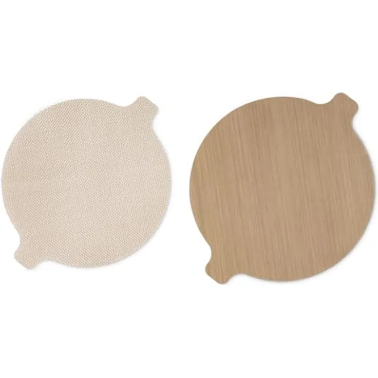 Xavax wiederverwendbares Backpapier für Heißluftfritteuse (Antihaft, Schutzeinlagen, dampfdurchlässig, zuschneidbar, hitzebeständig, spülmaschinengeeignet, Filter, Airfryer Zubehör)