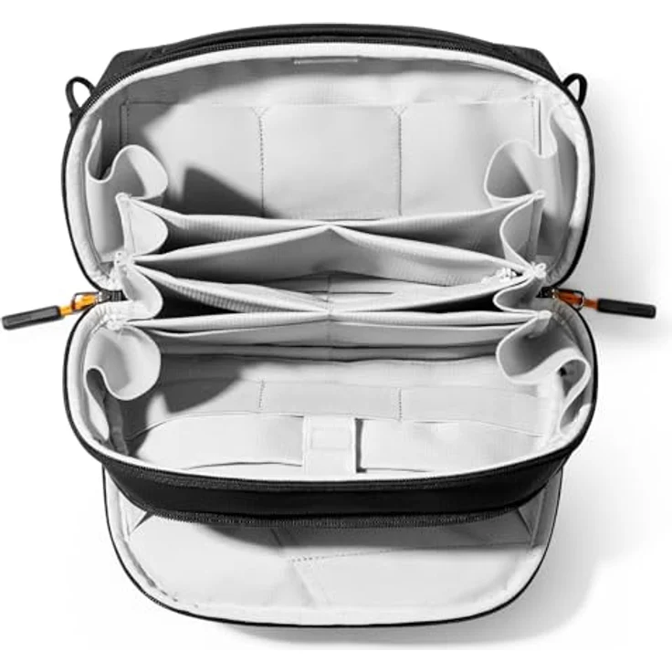 Inateck Umhängetasche Electronik-Organizer, wasserdichte Zubehörtasche mit 12 Fächern, tragbar – Bild 1