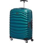 Samsonite Lite-Shock - Spinner S Handgepäck, mit 4 Rollen, 55 cm, 36 L, Blau (Petrol Blue)