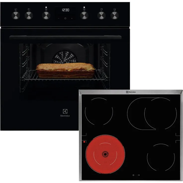 Electrolux ELXH3K1 Herdset mit vielseitigen Kochfunktionen und modernem Design