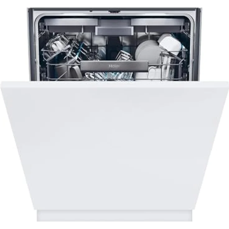 Haier XS 6B0S3FSB, Voll integriert, 60 cm, weiß, bürstenloser Invertermotor, 40 dB, Energieklasse B – Bild 1