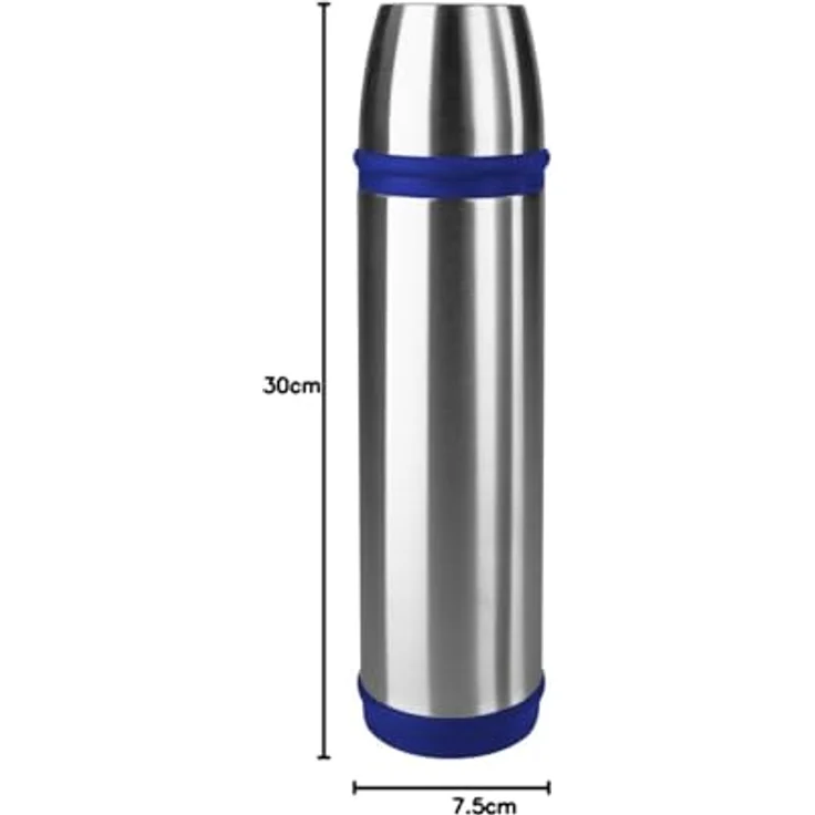 Emsa 502473 Isolierflasche (Mobil genießen, 700 ml, Schraubverschluss, Captain) blau – Bild 8