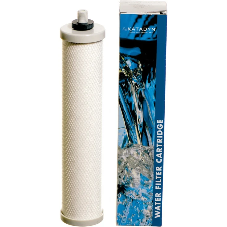 Katadyn Filterelement Carbodyn für Einbaufilter, leistungsstarke Aktivkohle, 10-Mikron Sedimentfilter, 300g, schwarz – Bild 1