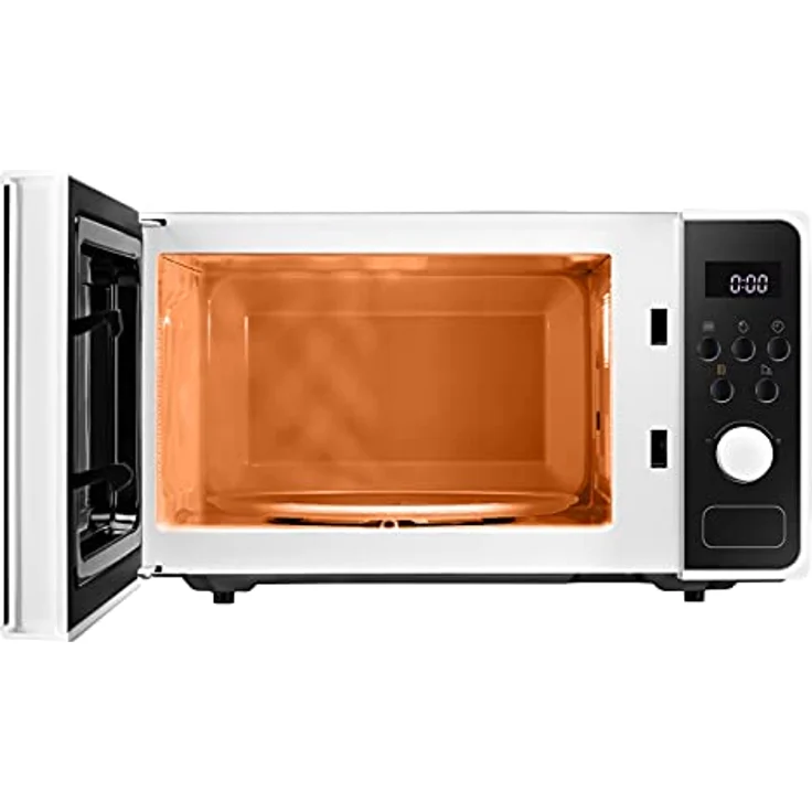 Toshiba MM2-AM23PFWH Mikrowelle, Standgerät, 800 Watt, 23 Liter Garraum, schwarz – Bild 2
