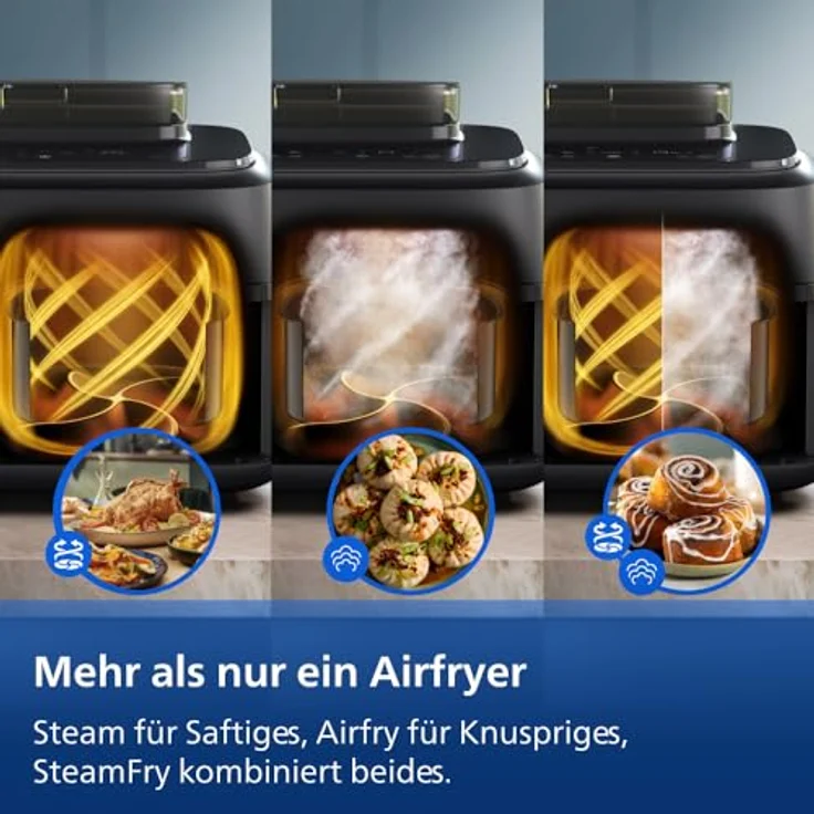 Philips Fritteuse, Perfekte Ergebnisse dank Shake-Reminder NA551/00 – Bild 5