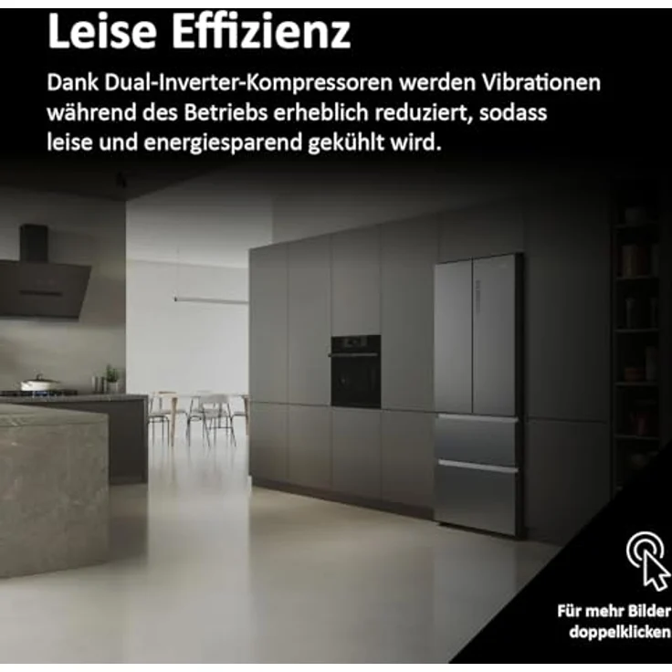 Haier HFR5719ENMG French-Door-Kühlschrank, freistehend, Energieklasse E – Bild 7