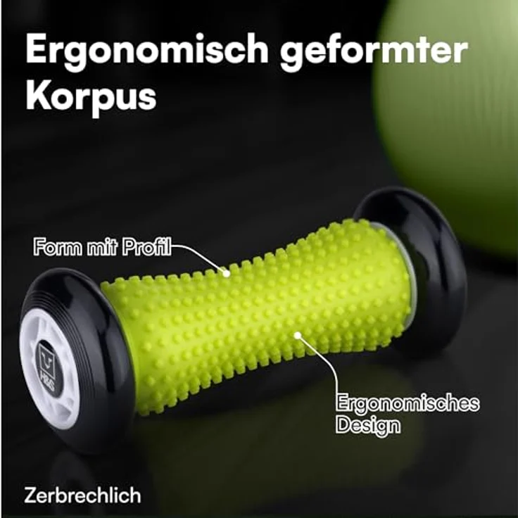 H&S Massageroller Fußmassage Igelball - Entspannender Silikon Massageball für die Füße, 1-tlg., Silikon Massageball zur Entspannung – Bild 3