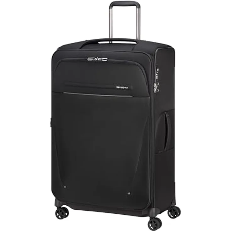 Samsonite B-Lite Icon - Spinner XL, Erweiterbar Koffer, 78 cm, 107.5/117.5 L, Schwarz (Eco Black)
