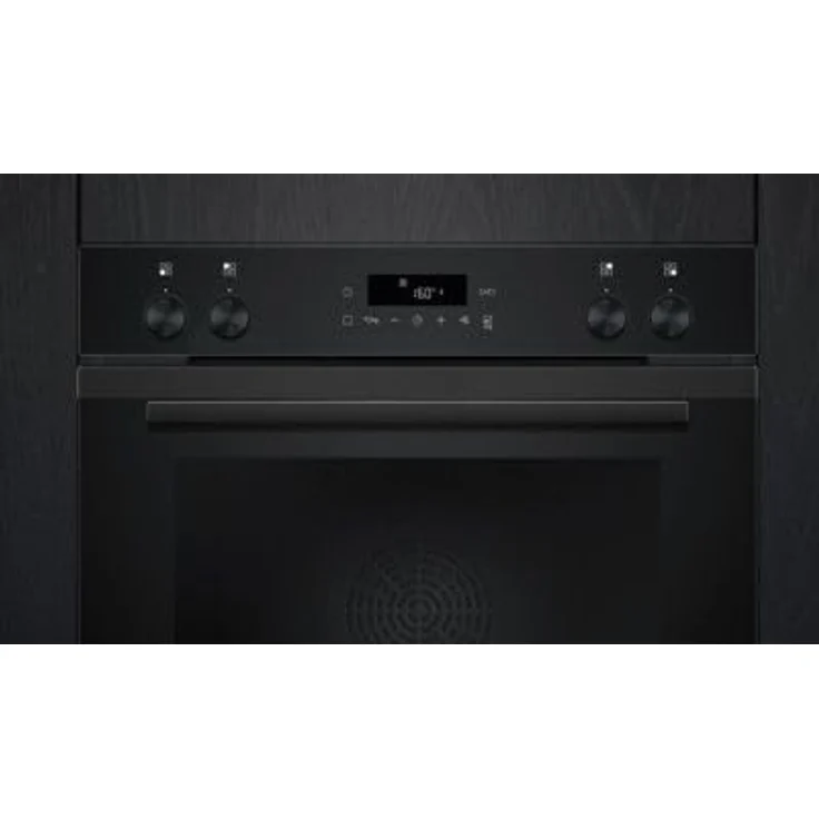 Siemens HE271ABB3, Pyrolyse Einbauherd in Deep Black Inox, mit 5 Backofenfunktionen und Automatikprogrammen – Bild 2