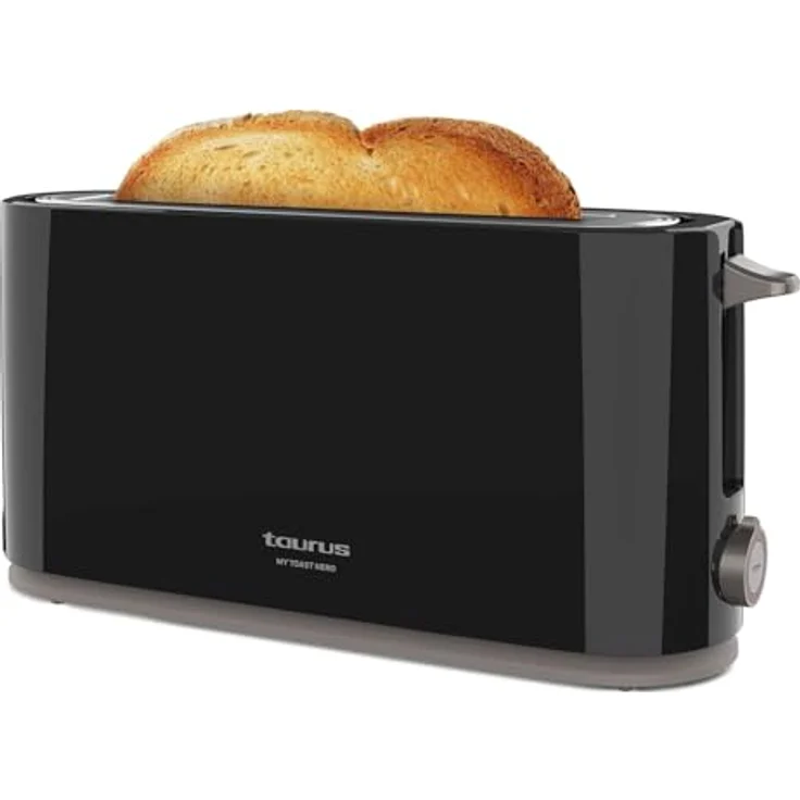 Taurus Toaster MY TOAST NERO 1000 W, Schwarz – Bild 1