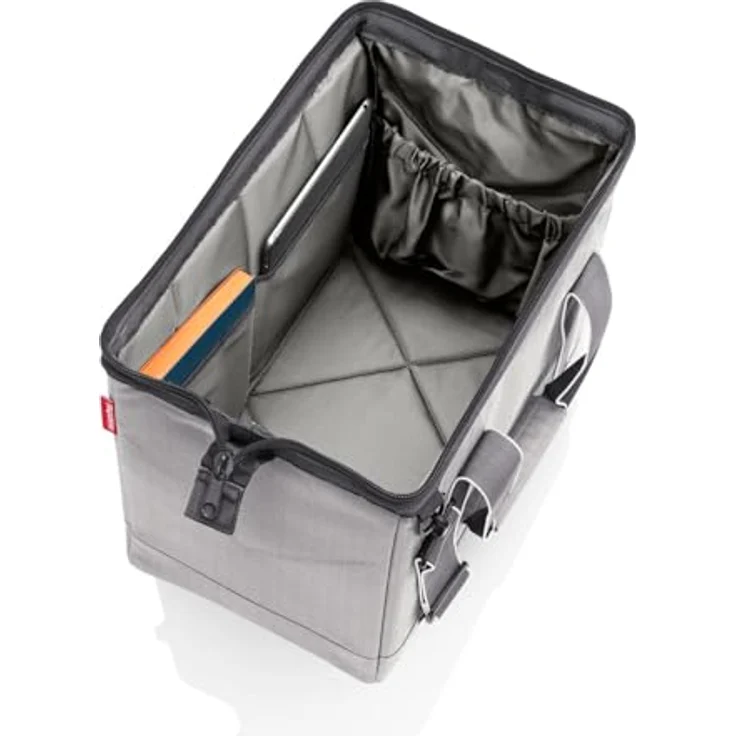 reisenthel Allrounder M, Handtasche in herringbone grey, ideal als Sport- und Wochenendtasche, perfekt für Handgepäck – Bild 3
