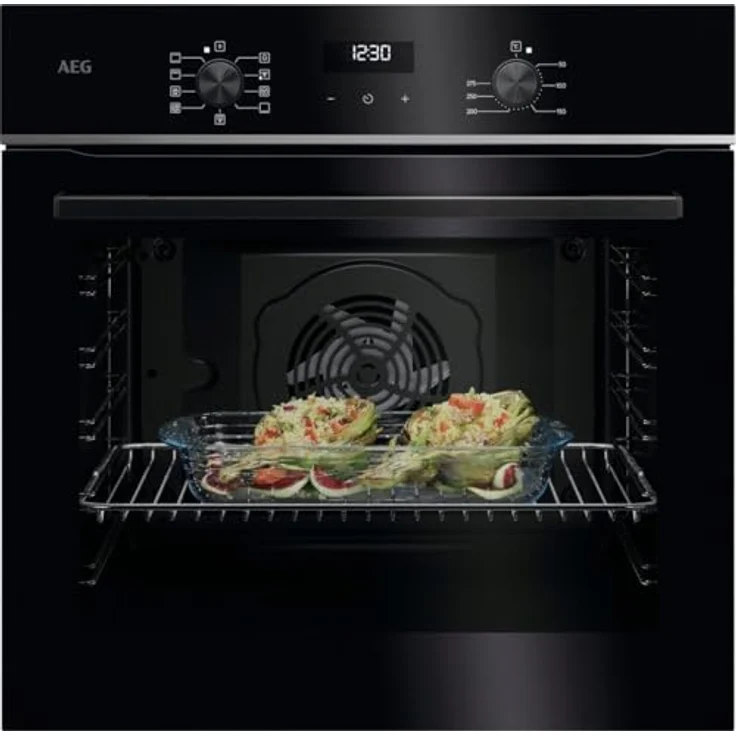 AEG TU5AB21FSB Einbaubackofen, 72 L, 9 Beheizungsarten, AutoClean, 3490 W, A+, versandkostenfrei – Bild 3