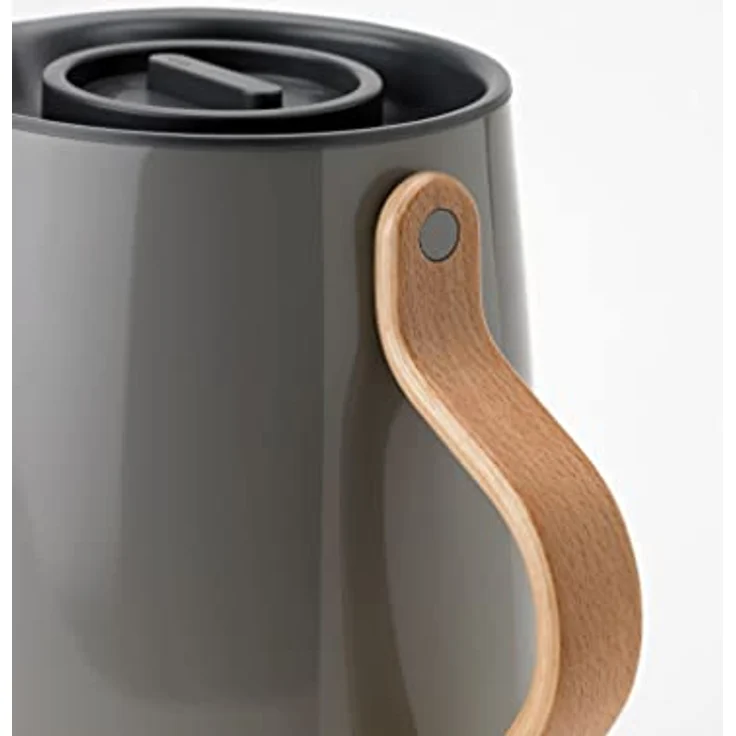 Stelton Emma Tee, 1 l. -grau Isolierkanne, Kunststoff, 17 x 14 x 19.5 cm – Bild 3