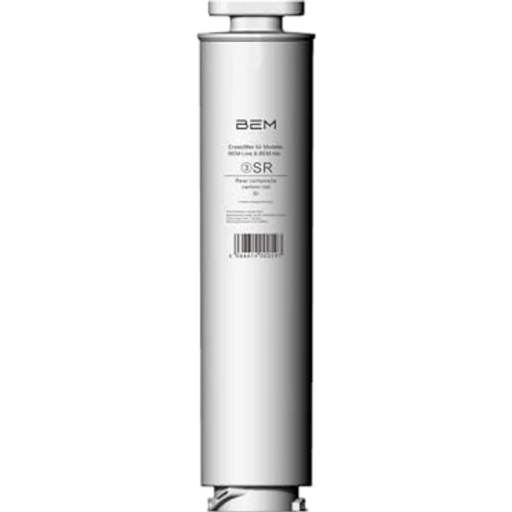 BEM SR Remineralisierungs-Ersatzfilter für Wasserfilter BEM Lina und BEM Ida - dritte Reinigungsstufe, 30-60 ppm Mineralisierung, Ø 6,8 x 29,2 cm – Bild 2