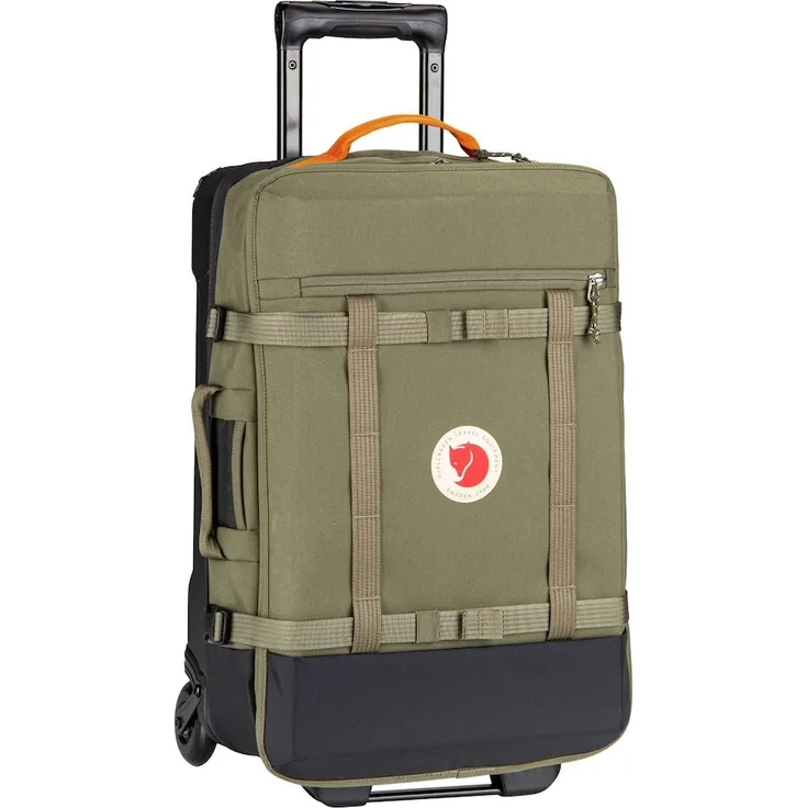 Fjällräven Trolley Färden Roller 35, 2-Rad Handgepäckkoffer aus recyceltem Polyamid und Polycarbonat, grau, 36 x 23 x 55 cm