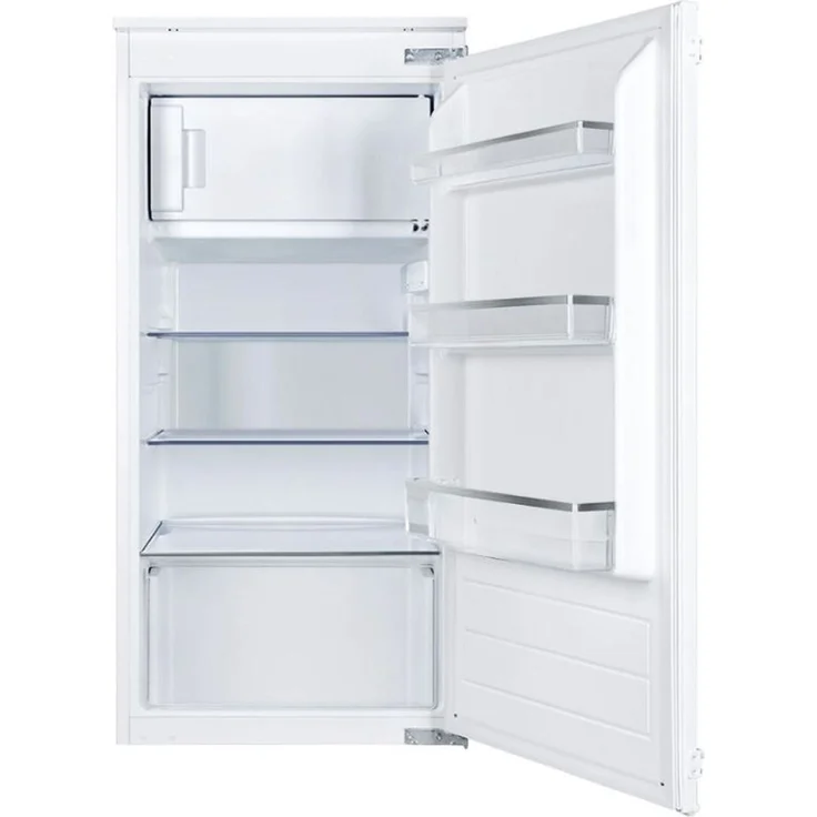 Amica EKSS 361 226, Einbaukühlschrank mit Gefrierfach, 140 l Nutzinhalt, weiß, Energieeffizienzklasse D, Inverter Kompressor, elektronische Steuerung