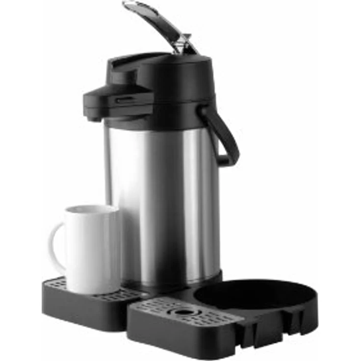 Helios Tropfen-Fänger schwarz für Pumpkannen, 30 x 30 x 32 cm, Spülmaschinenfest, One Hand Bedienung – Bild 2