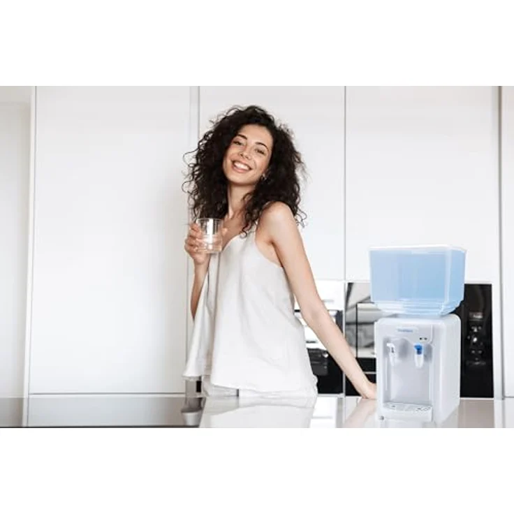 BASTILIPO Spender riofrio Kaltwasser-Der Zeit, 7 L, Temperatur-Kühlung Pfandsystem zwischen 8 ? 15 °C, 65 W, Weiß – Bild 6