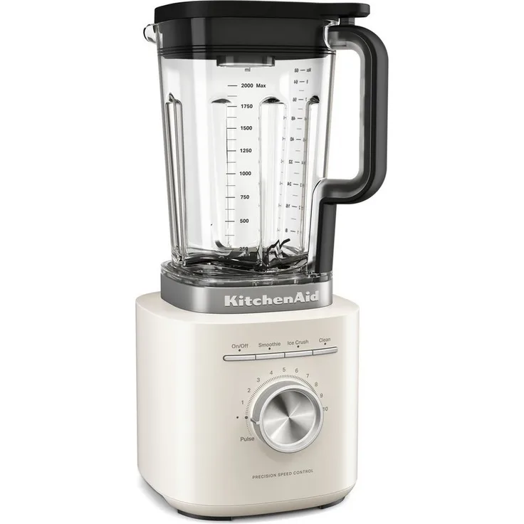 KitchenAid Pure Power Standmixer 2,1 Liter, 1,5 PS Motor, 10 Geschwindigkeitsstufen, integrierte Automatikprogramme, automatischer Clean Cycle