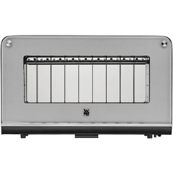 WMF Lono Toaster Glas mit Brötchenaufsatz, für 2 Scheiben, XXL-Toast, Aufwärm-Funktion, 7 Bräunungsstufen, edelstahl matt – Bild 3