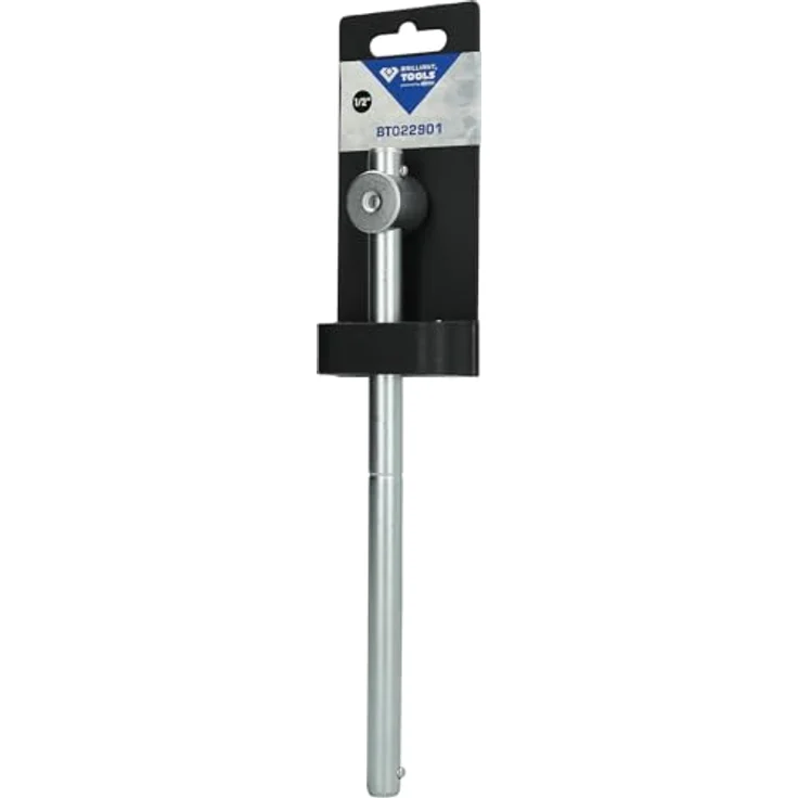 Brilliant Tools 1/2 Zoll Gleitgriff Verlängerung BT022901, 25 cm, aus Chrom-Vanadium-Stahl, matt verchromt – Bild 5