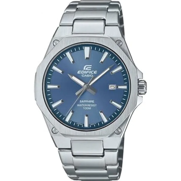Casio Edifice Herrenarmbanduhr Stahl/Blau EFR-S108D-2AVUEF