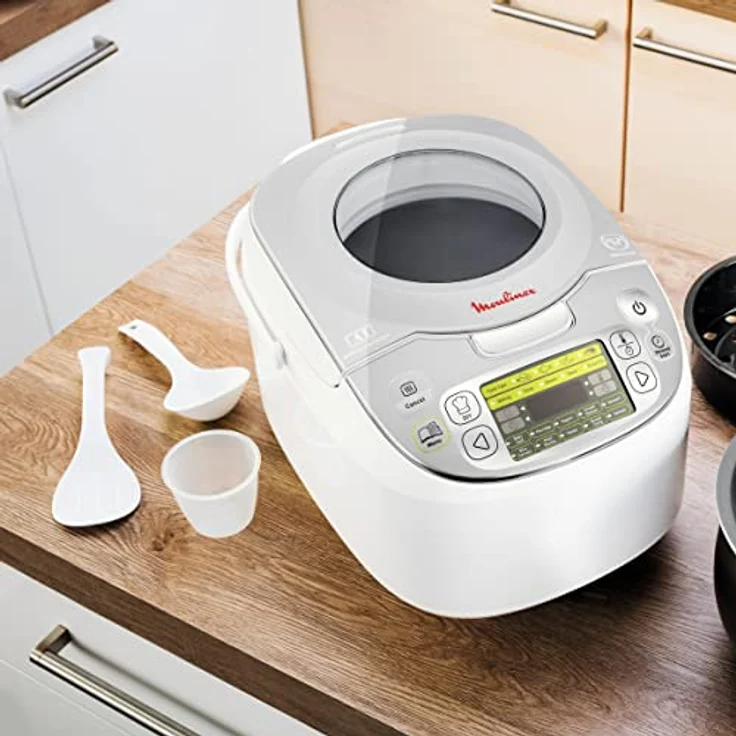 Moulineux MK812121 Multikocher Advance Color Blanco, 5L, Aluminium, Weiß, 750 Watt – Bild 8