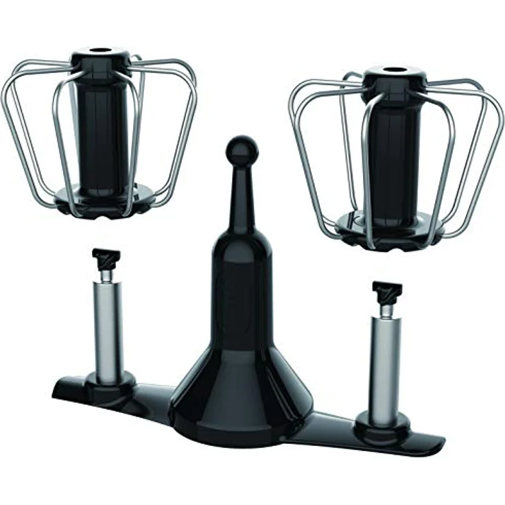 Moulinex XF389010 SEBAX Backset für Küchenmaschine Companion, Edelstahl, 24 Centimeters, Schwarz, mit 6 Zubehörteilen und hochwertigen Materialien – Bild 2